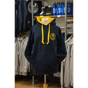 Limited Edition Contrast Hoody Navy Yellow